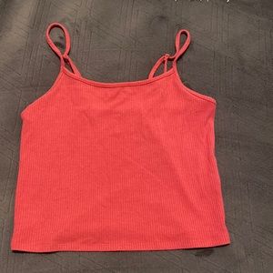 small rose tank top Adjustable straps american Eagle size SMALL